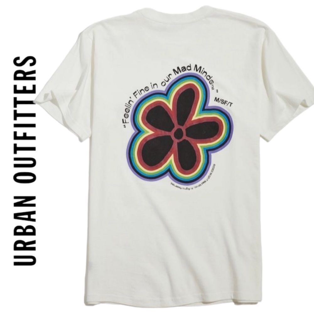 NEW M/SF/T Urban Outfitters UO Feels Finer Shirt T-Shirt Tee M